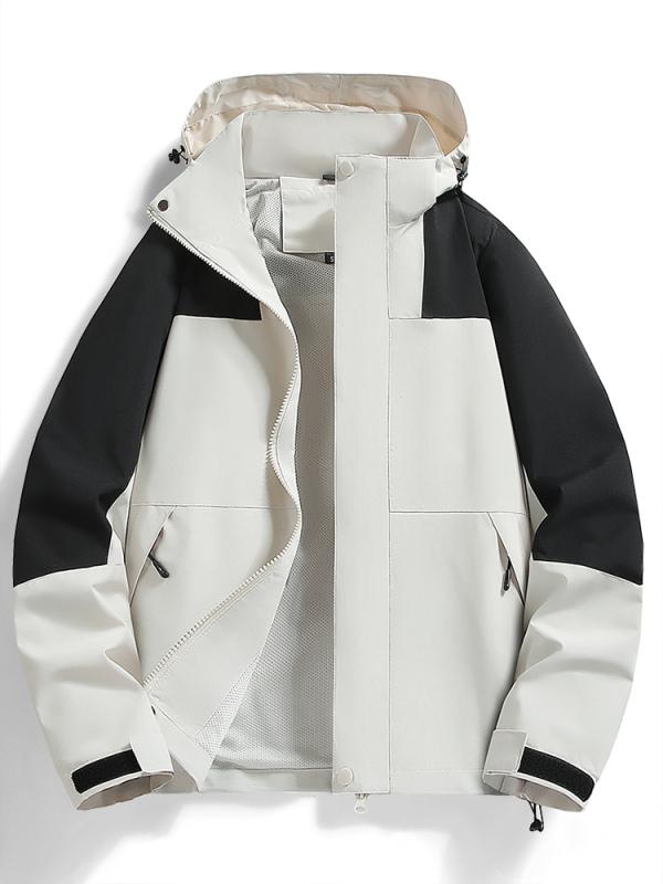 Camping Jacket Cycling Coat Warm High Quality Windproof Waterproof Mountaineering New Winter Men Hoodie Detachable Tracksuit