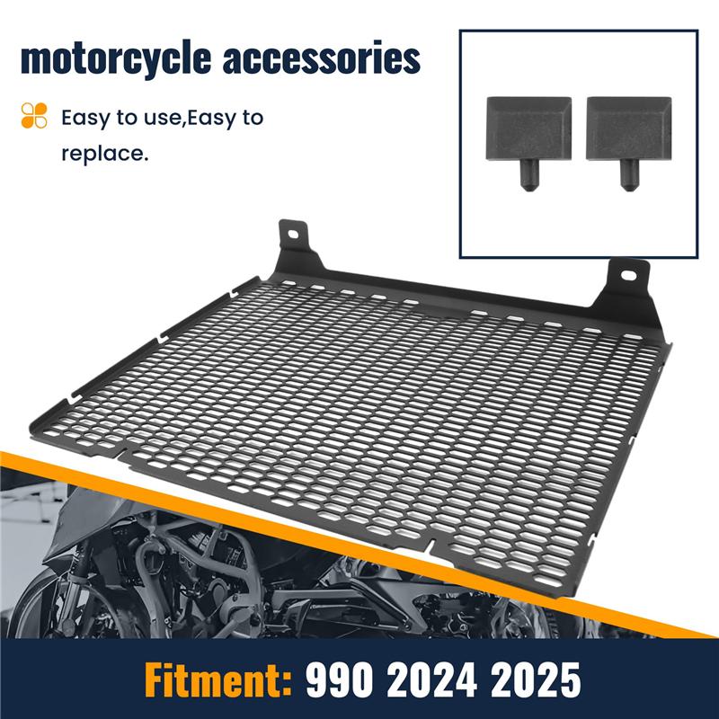 A58X-Motorcycle Accessories Radiator Grille Cover Protector Protective Grill For DUKE990 DUKE 990 2024 2025