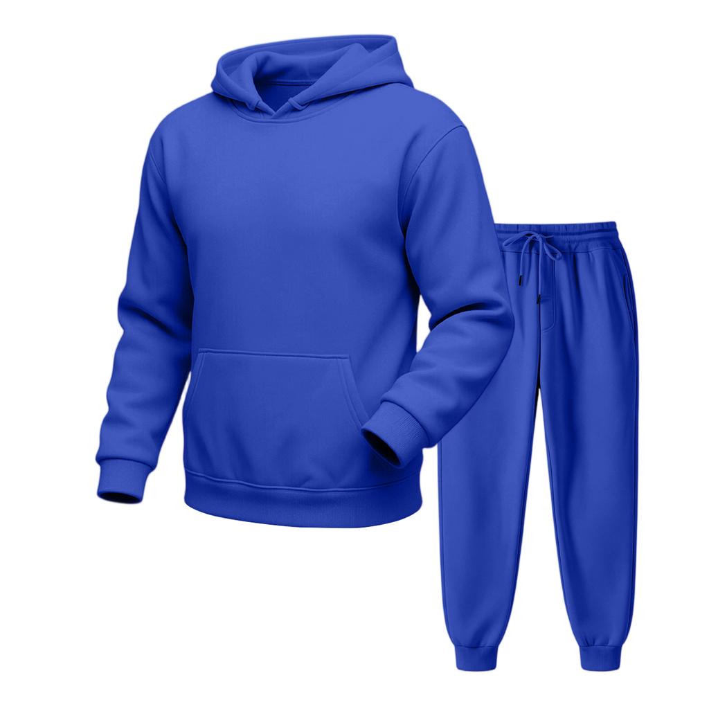 Men's Casual Sweatshirt Set for Fall Winter Sports Activewear