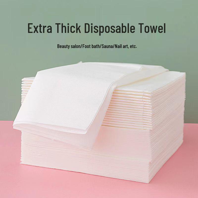 Extra Thick Individually Packaged Large Disposable Bath Towel Bulk 30x70 Small Towel, 100 pieces at $0.28/piece