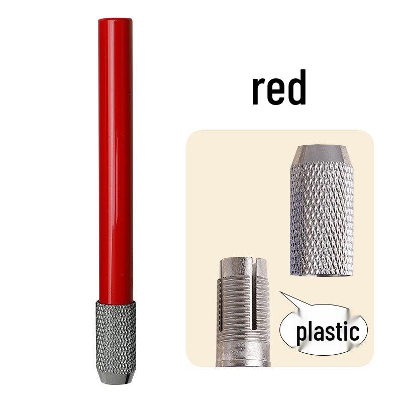 Dual-Ended Metal Pencil Extender & Cap Holder