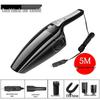 High-Power Handheld Vacuum Cleaner for Car and Home, Wet/Dry Dual-Use, Portable, Wired Model