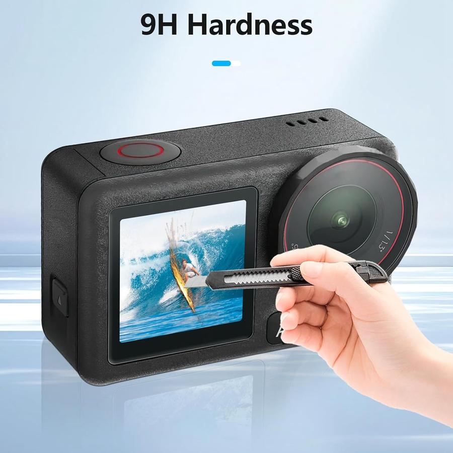 6PCS [2+2+2] HD Front&Back Screen Protector Film for DJI Osmo Action 5 Pro/ Action 4 Camera Lens Glass Protective Film Action4 Action5 Pro Accessories