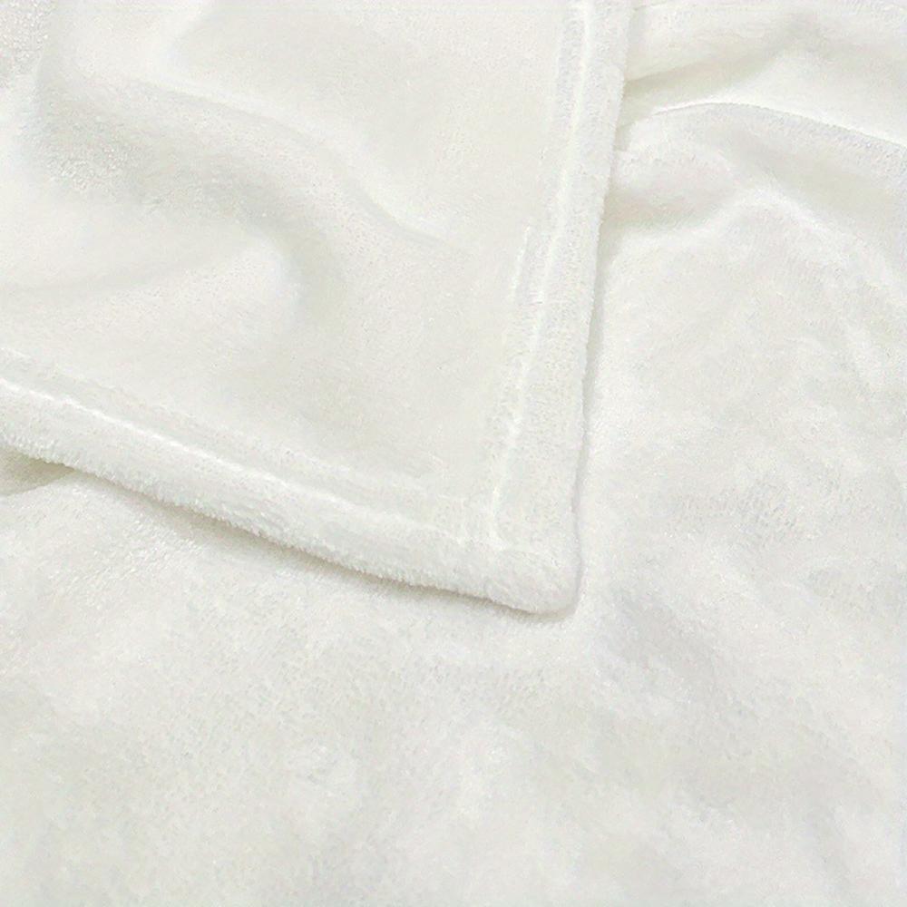 1pc Halloween Ghost & Pumpkin Pattern Blanket , Flannel blanket, Halloween gift blanket.