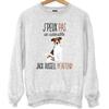 Sweatshirt - Jack Russell - Humour Fun - Unisex - Long Sleeves - Grey