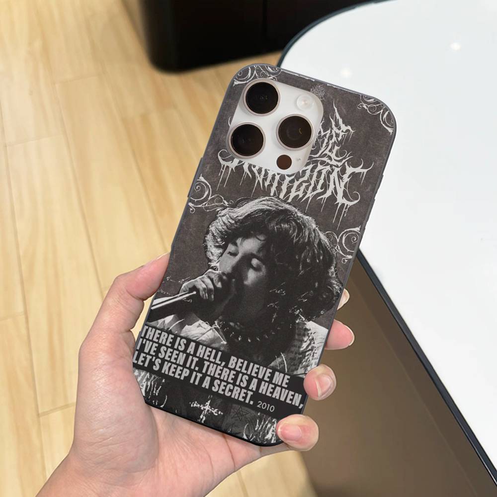 Band B-Bring Me The H-Horizon Soft Corrugated Transparent Phone Case For IPhone 17 15 16 11 12 13 14 Pro Max Plus Pro