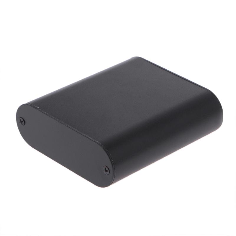 

Алюмінієвий корпус для електронних проектів, друкована плата, інструментальна коробка 75x70x24 мм чорний