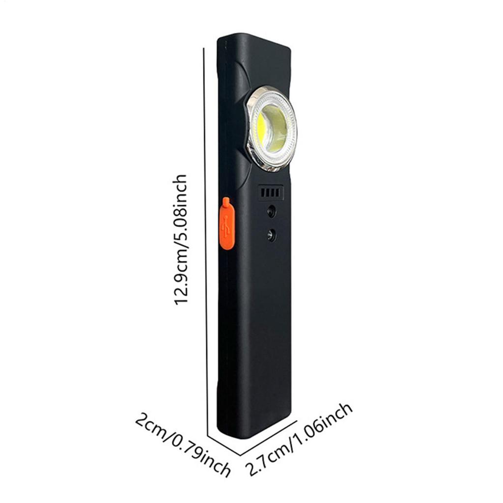 Work Flashlight Motion Sensor Survival Equipment Type-C Rechargeable Flashlight For Nighttime Home Repair Camping Hiking Fishing