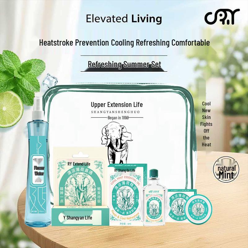Peppermint Mosquito & Cooling Relief 4-Piece Set