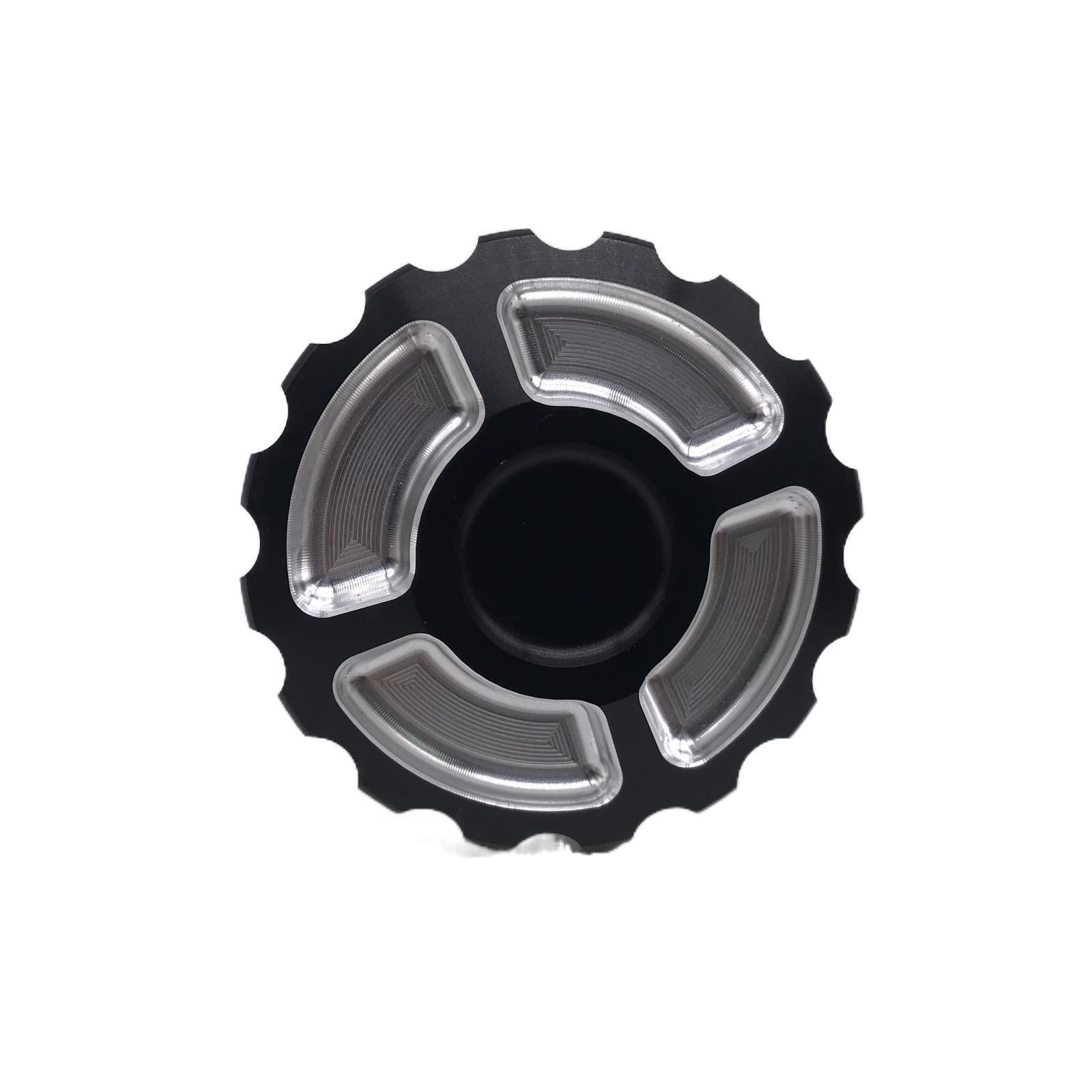 Harley Gear Oil Cap CNC Modified Black Oil Tank Cap