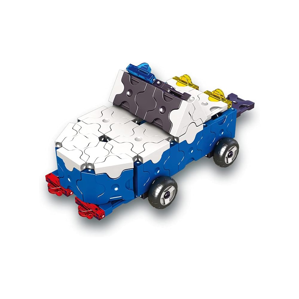 Yoshiritsu LaQ Hamacron Constructor Airplane Building Set with Interlocking Pieces and Creative Design