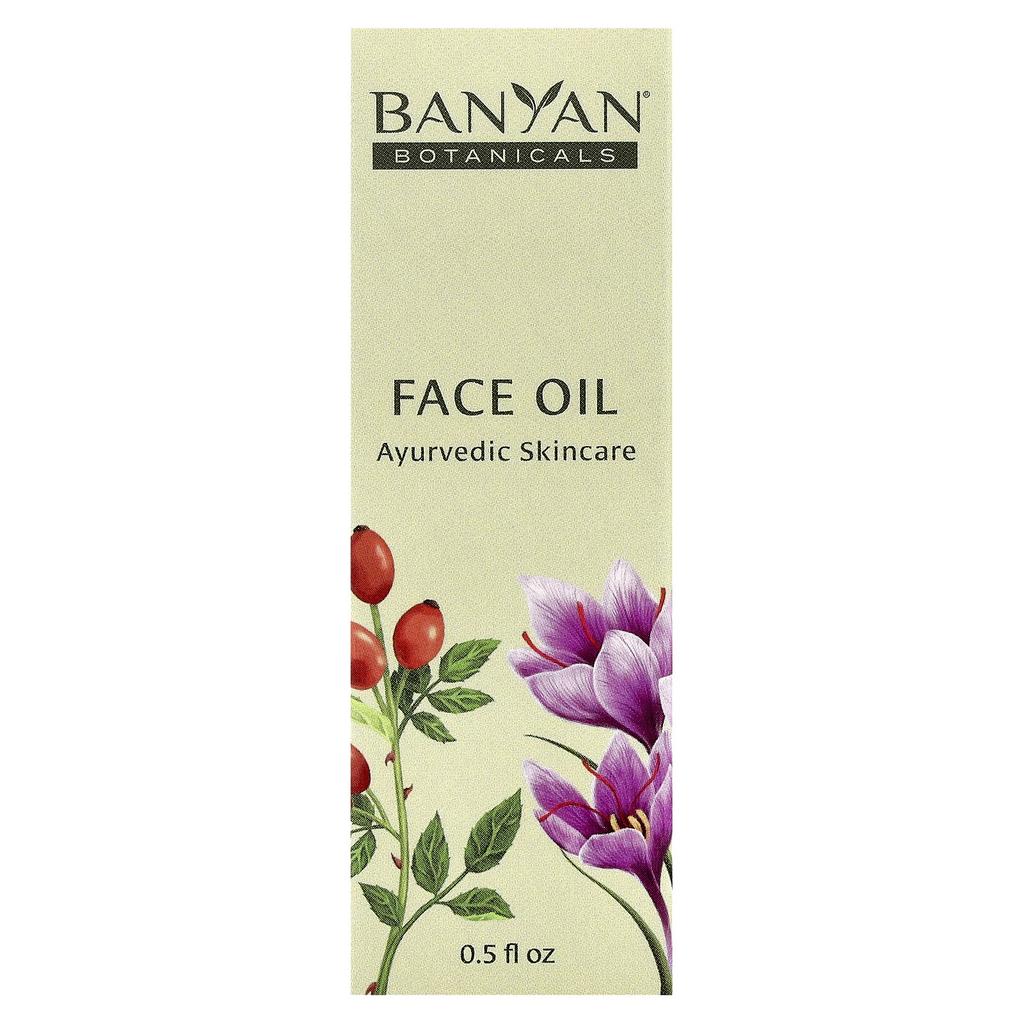 Face Oil, Ayurvedic Skin Care, All Skin Types, 15 Ml (0.5 Fl Oz)