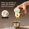 New titanium-coated small water cup - personalized design insulated cup - home use outdoor portable drinking bottle