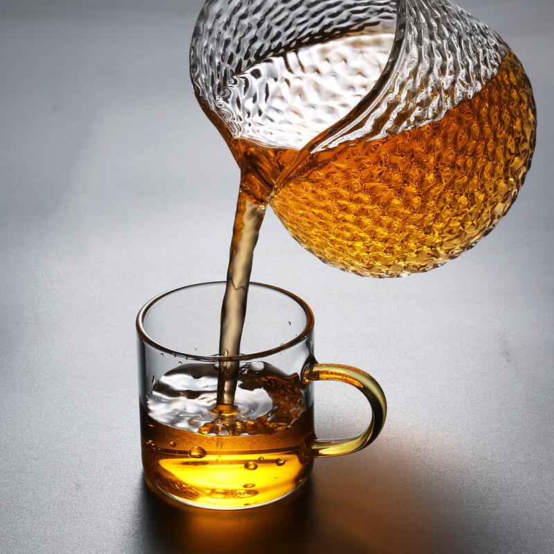 Shangqi High Borosilicate Glass Fair Tea Cups Set