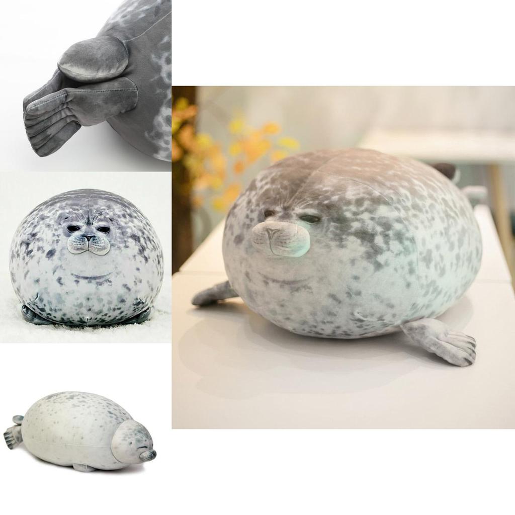 Chubby Blob Seal Plush Toy Super Soft And Huggable Ocean Animal Pillow Pet