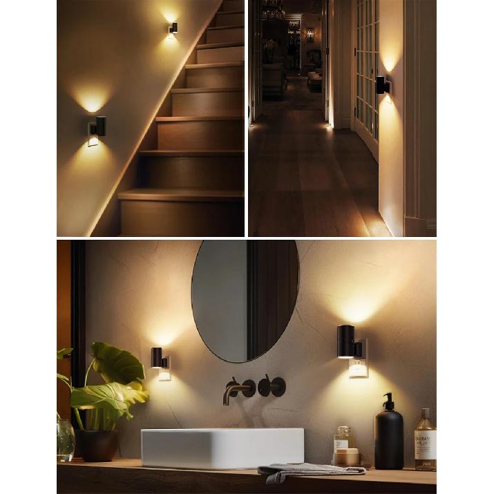 Nachtlicht Stecker in die Steckdose RGB/3 Farben Dimmbar Tragbare Steckdose LED-Nachtlicht EU-Stecker Nachttischlampe Zimmer Flur Heimdekoration