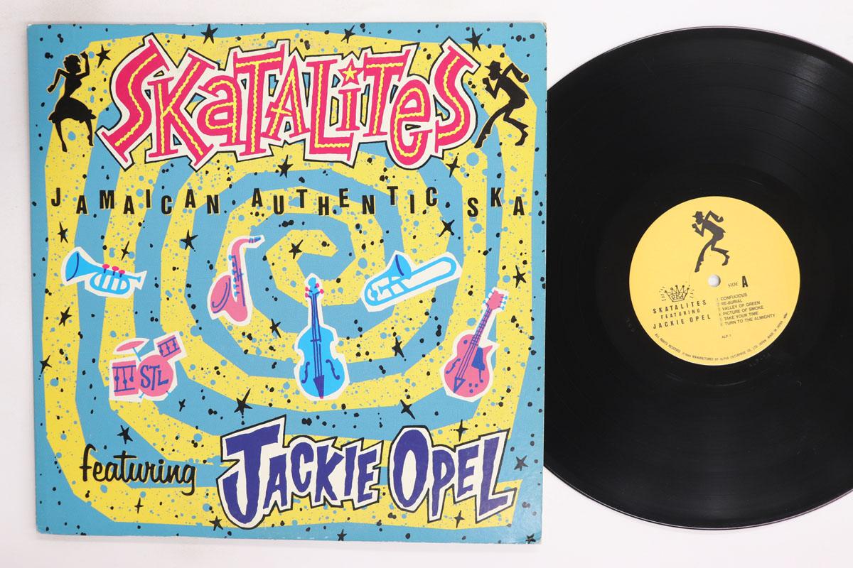Виниловая пластинка SKATALITES JACKIE OPEL Ямайский Аутентичный Ска ALP1 ALPHA ENTERPRIS 1989 Япония Регги Ска Даб Б/у