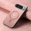 Matný Dotykový Jednobarevný Prémiový Kožený Kryt Pro Google Pixel 10 9 Pro XL 8 7 A/Pro Bezdrátové Nabíjení Ochranný Kryt Proti Pádu