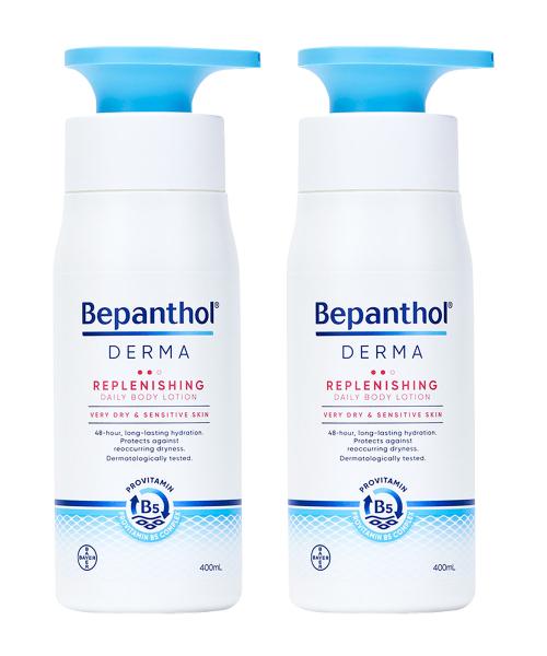 

Bepanthol Derma Восстанавливающий ежедневный лосьон для тела 400 мл X 2 none