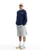 CREAM SODA LAB Basketball Arc Big Logo Sweatshirt Navy