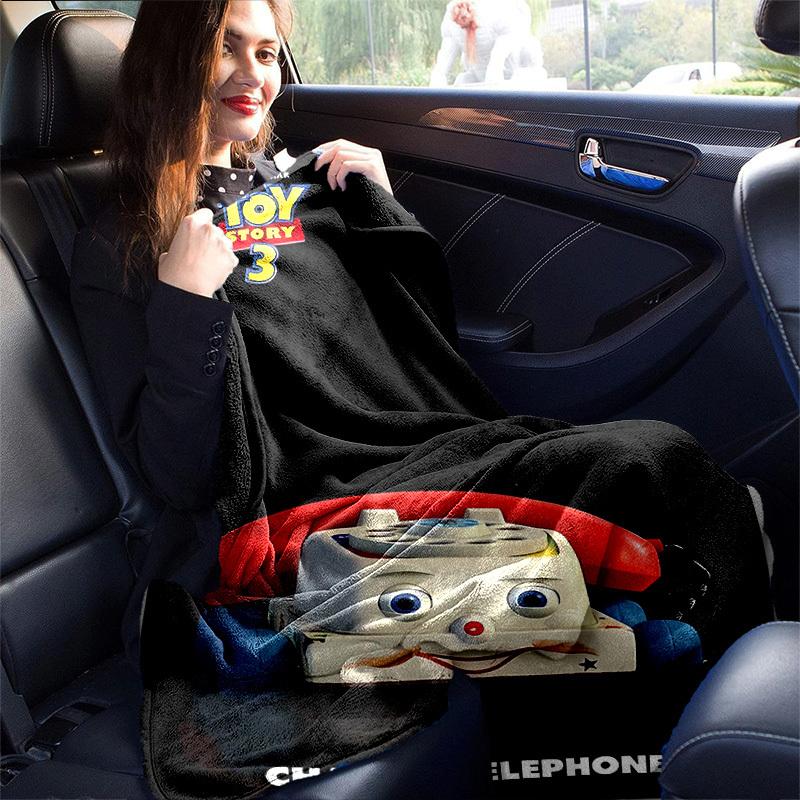 1pc, Toy Story Chatter Telephone Blanket Home Decor, Couch Throw Blanket, Gift for Friends, Soft Coverlet Perfect for Bedroom, Living Room