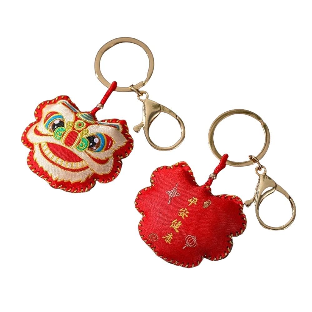 

Вышитый ароматизированный брелок-саше, подвеска в виде мешочка удачи, нежный брелок с цветком, для мужчин Style G