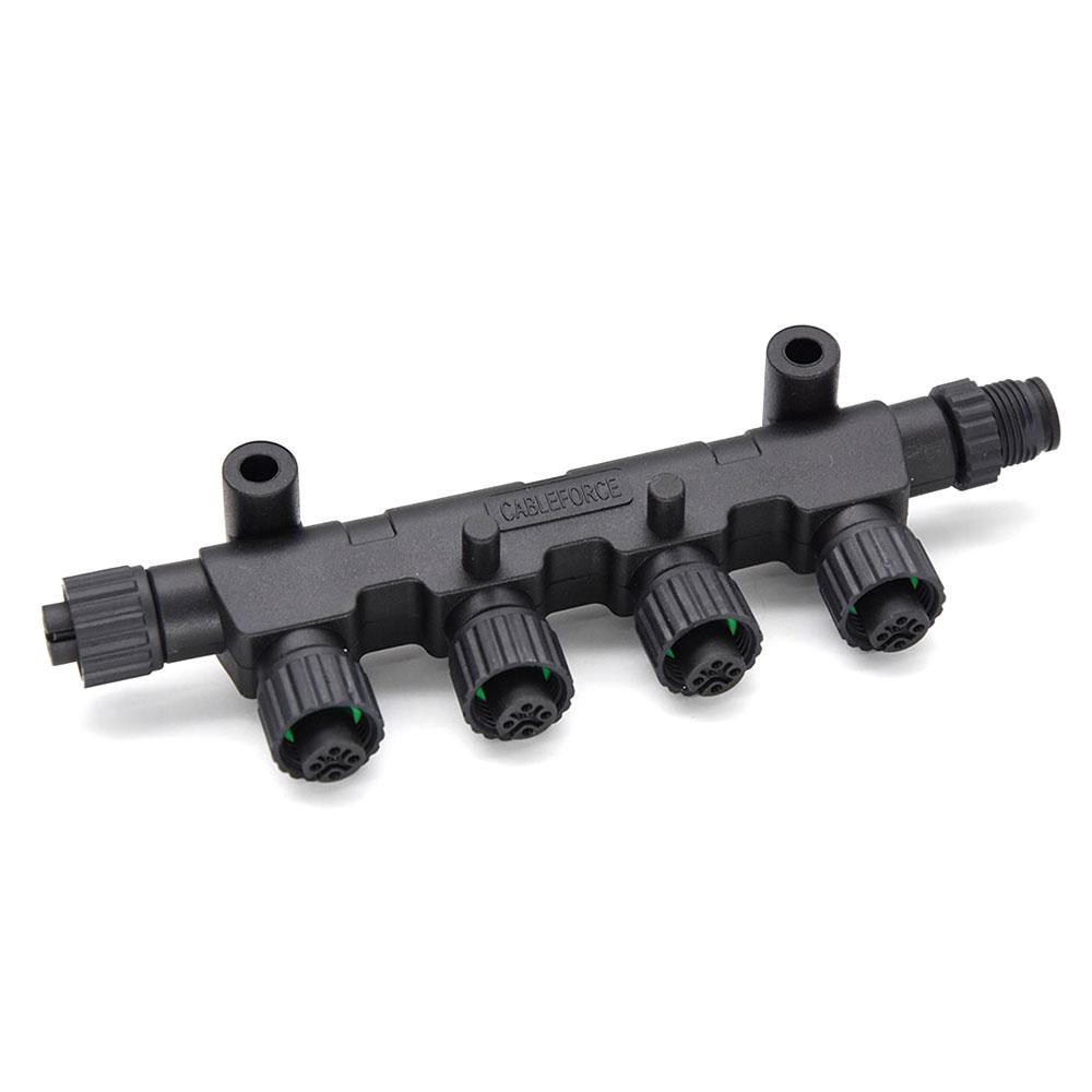 NMEA 2000 Adapter Converter Cable T-type Connector 3 Ports 6 Ports Female and Male Marine Boat Marine Boat Starter Kit 0.5-4M