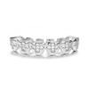 Fashion Full CZ Stone Rhinestone Braces Zircon Teeth Cap Brace For Women Men Top Bottom Dental Grills Personalized Body Jewelry