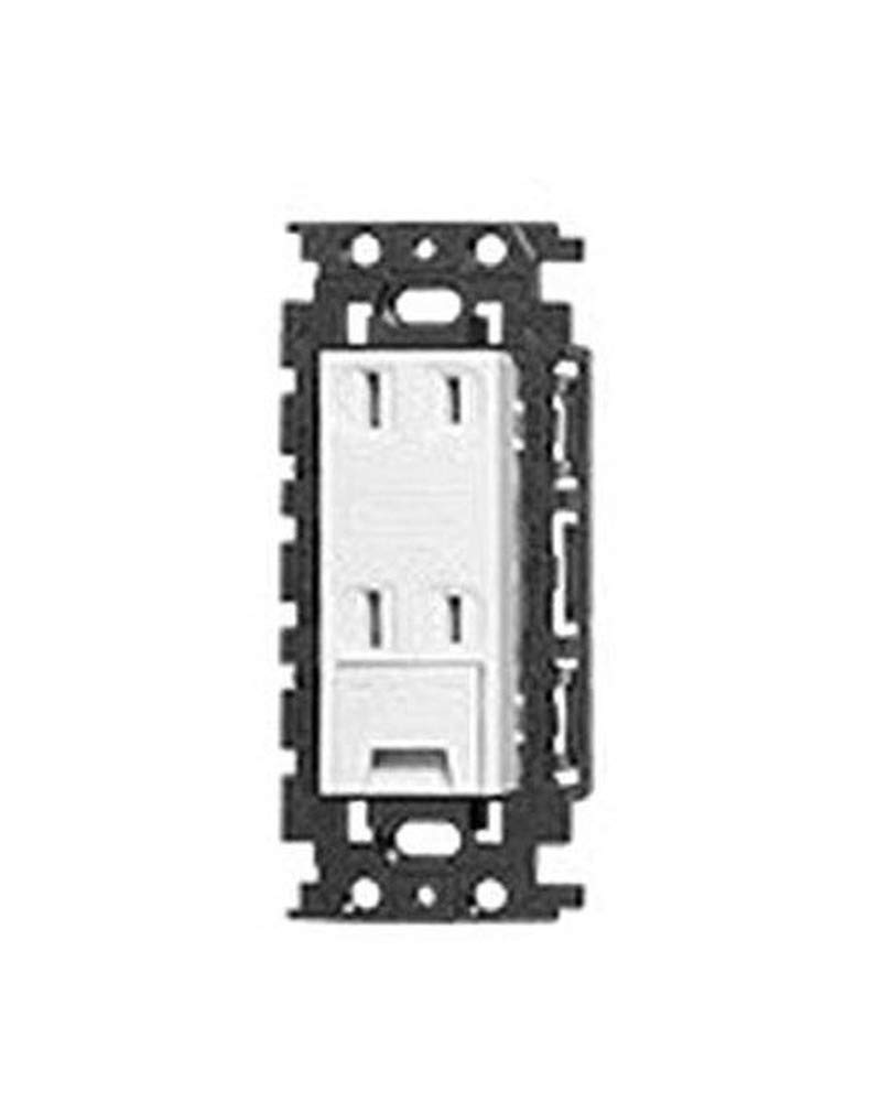 

Panasonic Double Outlet with Embedded Insulated Earth Terminal White WN15324SW