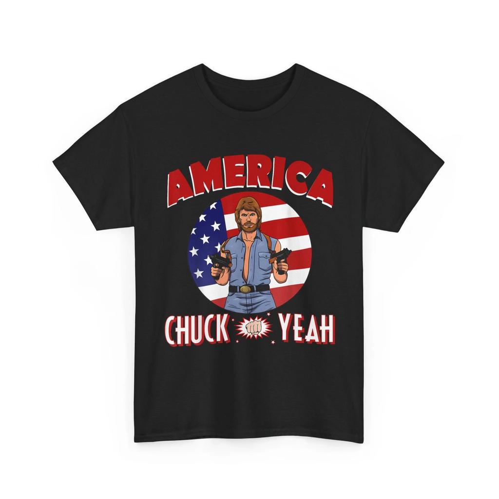 America Chuck Yeah American Flag, America Chuck Yeah T-Shirt