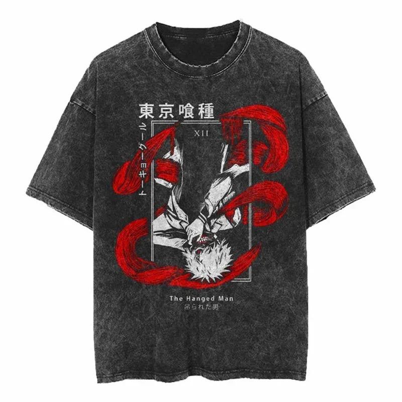 Anime Demon Slayer Kamado Nezuko Print Tee Men Women Manga T-shirts Casual Loose T-shirt Harajuku Unisex Cotton T Shirt