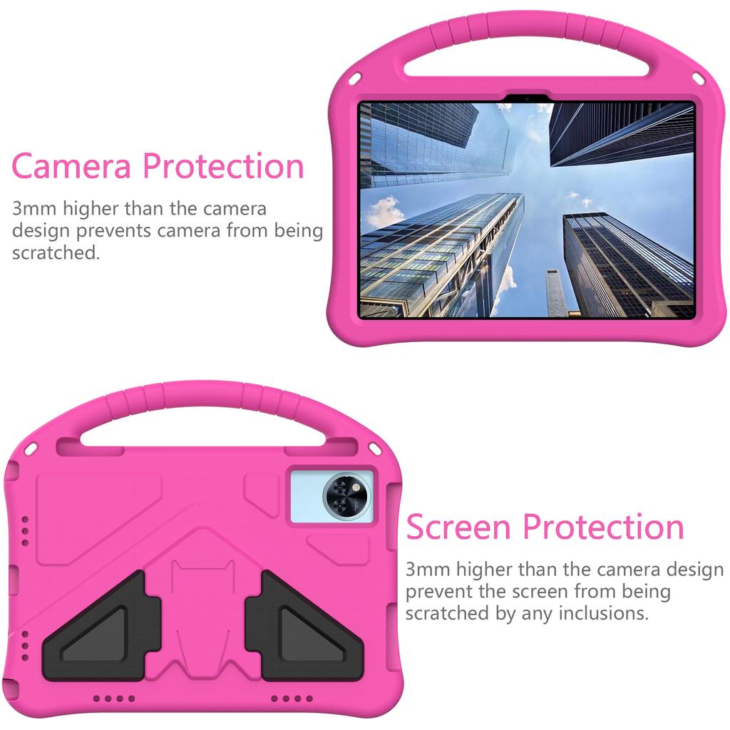 Kids Funda EVA Case Universal For Doogee Tab G6 Plus U11 Pro 2025 11.0 Inch Kickstand Cover With Portable Hand Holder Shockproof