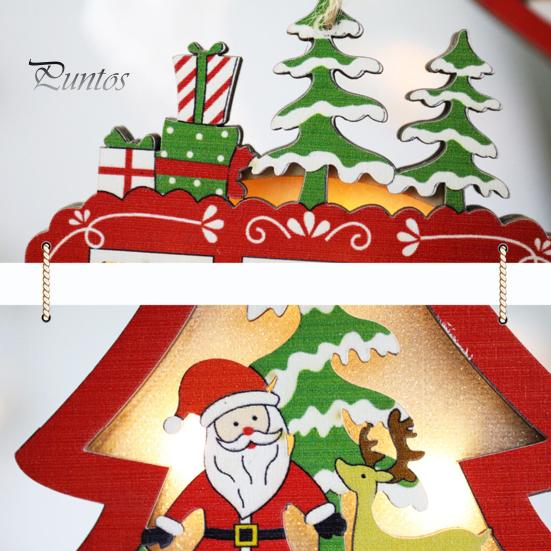 Светодиодный рождественский колокольчик в форме рождественской елки — фото 5