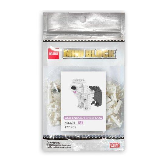 Nanoblock English Sheepdog D (697-A5dr)