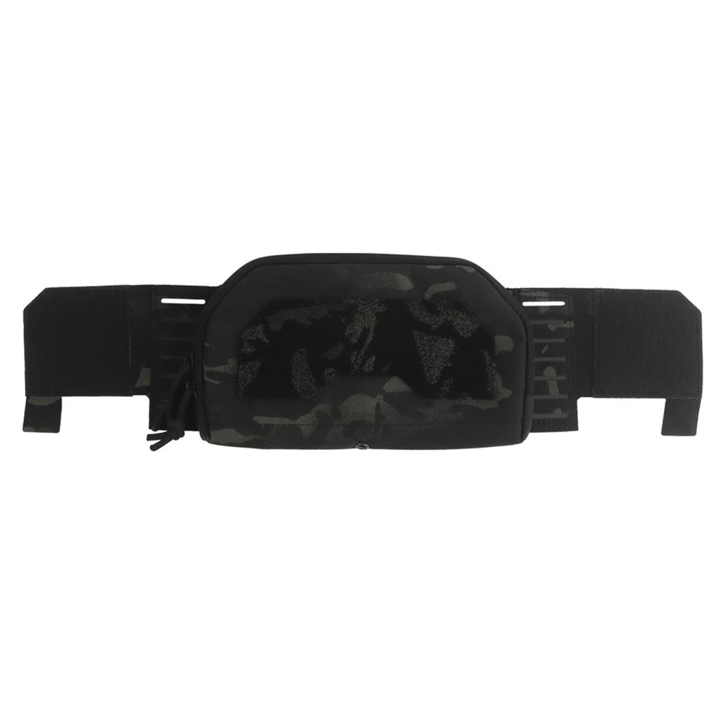 Front Storage Compact Bag Airsoft Front Storage Bag for Multi-Caliber Triple Mag Pouch Airsoft Vest Plate Carrier Accessory