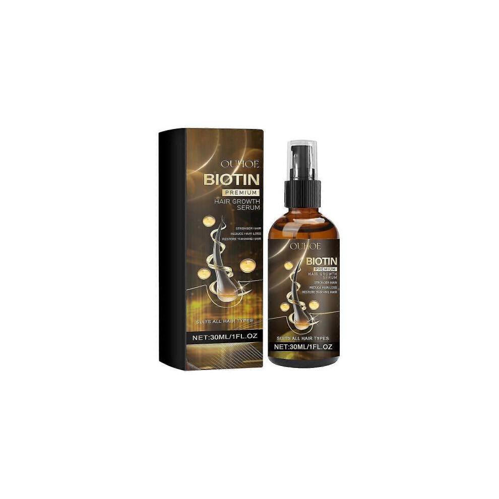 Biotin Hair Growth Serum Biotin Thickening Herbal Serum Biotin Hair Growth Spray for thicker, longer and stronger hair