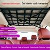 Universal Car Roof Storage Net with Reinforced Straps