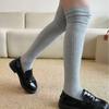 Socks Women'S Stockings Autumn And Winter Knee Socks White Calf Stacking Socks Korean Simple High Tube Socks Pure Cotton Women'S Socks