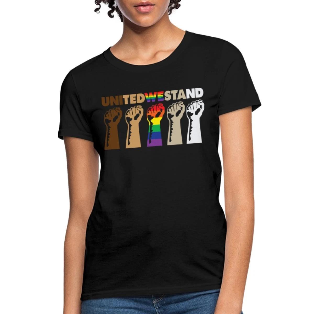 Juneteenth United We Stand - Empowering Diversity and Equality Women s T-Shirt XXL