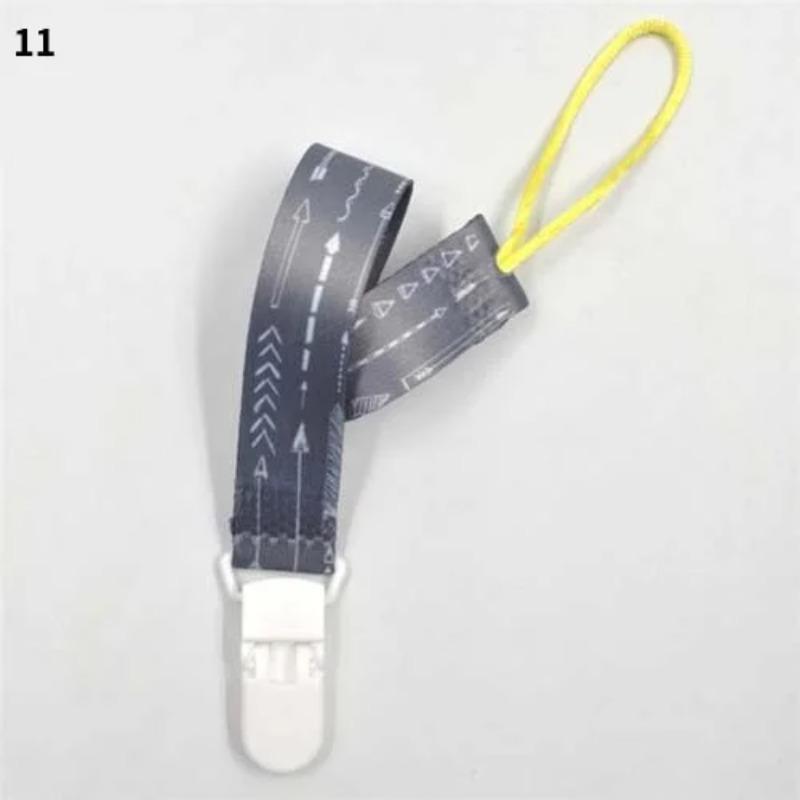 1pcs Baby Pacifier Clip Ribbon Chain Dummy Holder Soother Nipple for Infant Clips Leash Strap