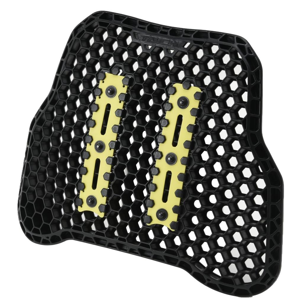 RS Taichi (RS Taichi) 2025 Model Motorcycle NexAir Chest Protector (Button Type) Chest Area CE Level 2 Breathable Black Size: Free [TRV091]