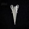 Stylish Floral Brooch Vase Flower Holder Pin Insert Alloy Lapel