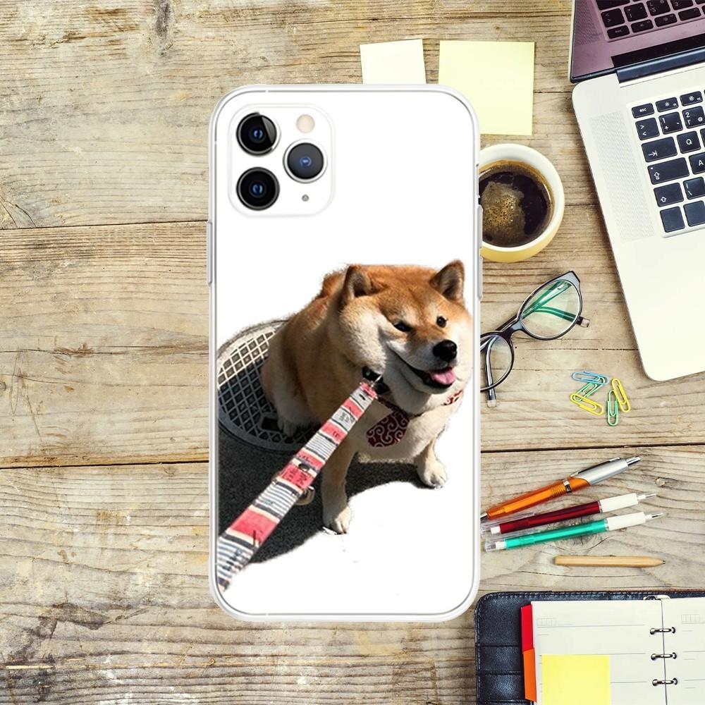 Cute Funny Cat Dog Phone Case For iPhone Apple 15,14,13,12,Mini,11,Pro,Max,Plus,X,XR,XS,8,SE,2020,Plus Transparent Cover