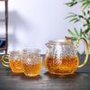 Heat-Resistant Borosilicate Glass Teapot Set with Infuser - Perfect for Brewing Tea, Gift Box Included