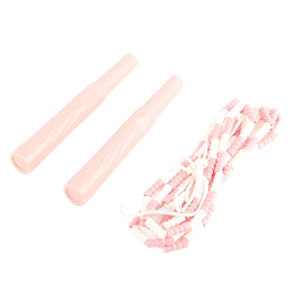 Atlama İpi Segmentli Yumuşak Boncuklu Atlama İpi Ayarlanabilir Uzunluk Fitness Atlama İpi Çocuklar Yetişkinler İçin