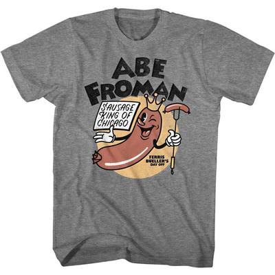 Ferris Beullers Day Off Abe Froman Graphite Unisex T-shirt