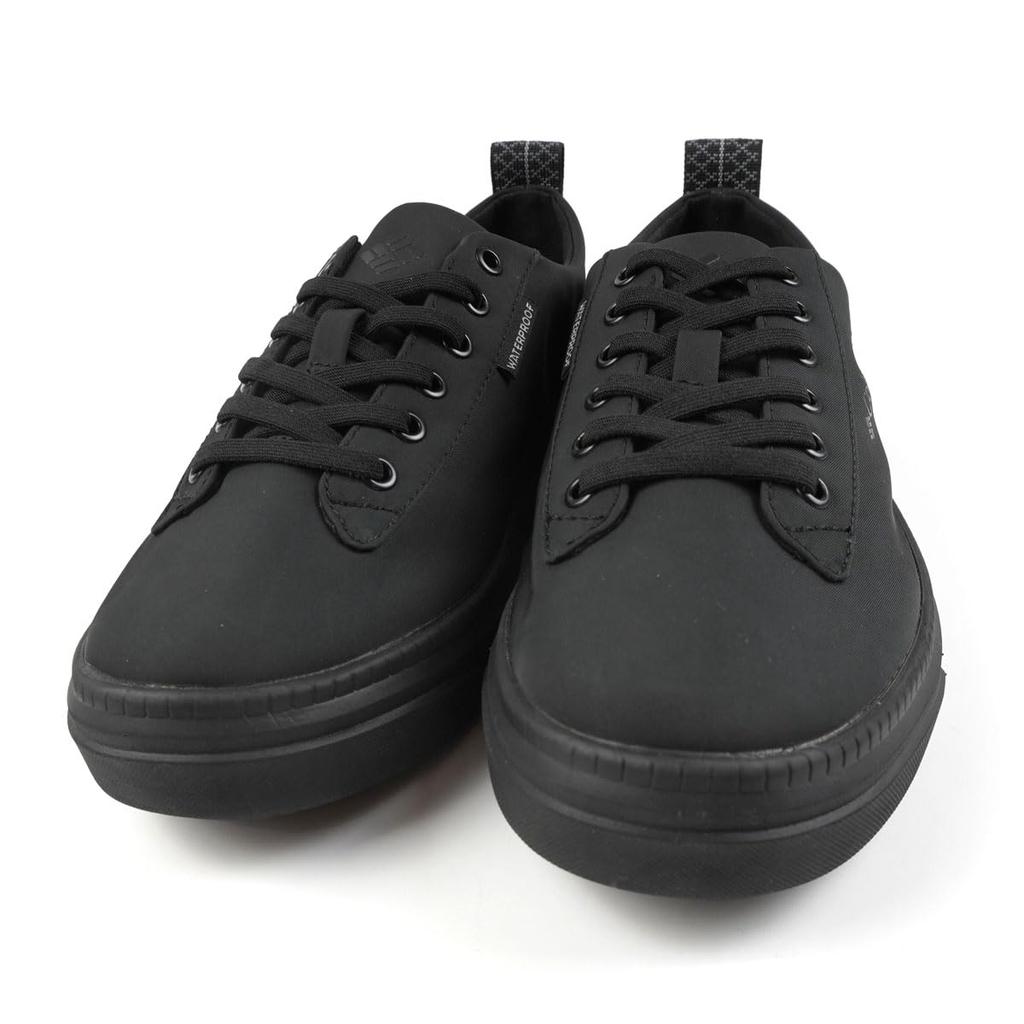 Columbia Myleage Rain II Waterproof Shoes Myleage Rain II Waterproof 010 Size Size Women's (YL3946), Lace-Up Sneakers, (Black), 23.5cm (US 6.5)