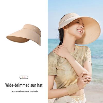 Women's Large Brim UV Protection Sun Visor