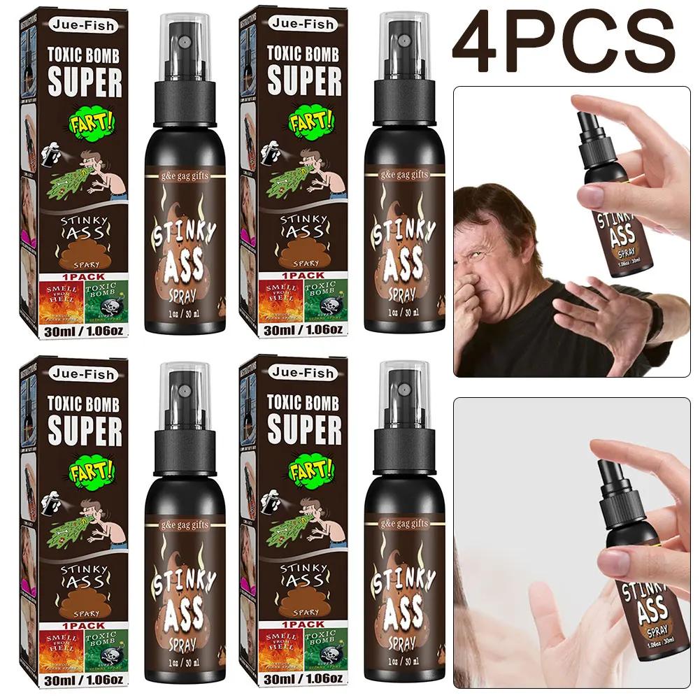 180-30ml Fart Gag Spray Prank Joke Plastic Smelly Stinky Gags Party Supplies Spray Can Stink for Adults Kids Non Toxic for Party