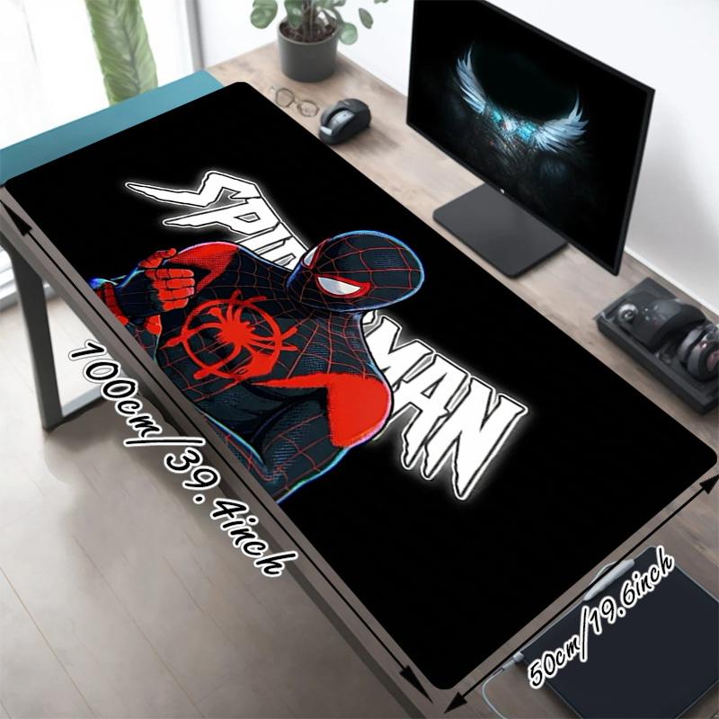 Spiderman Xl Gaming Mouse Pad Nonslip Rubber Base Stitched Edge Waterproof Desk Mat For Pc Laptop Gamer Office Computer Accessories C929468